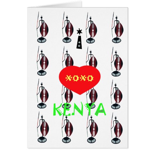 I Love Kenya XOXO (Front)