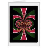 I Love Kenya XOXO National Flag Colors (Front)