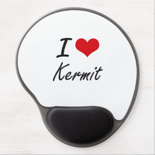 I Love Kermit Gel Mouse Pad