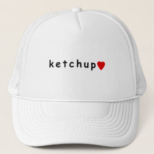 I love ketchup trucker hat
