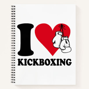 I love kickboxing notebook