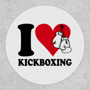 I love kickboxing patch