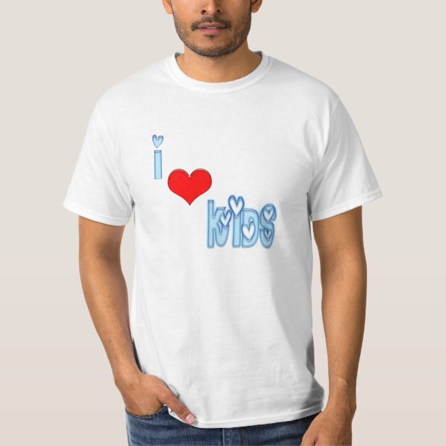 I Love Kids T-Shirt (Front)