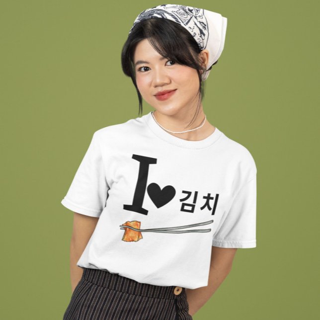 I Love Kimchi T-Shirt (Creator Uploaded)