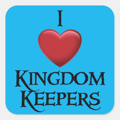I love Kingdom Keepers Sticker