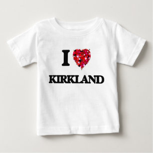 I Love Kirkland Baby T-Shirt