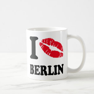 I love kiss heart BERLIN Coffee Mug