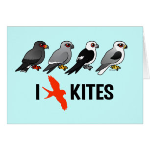 I Love Kites Cards