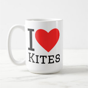 I love kites coffee mug