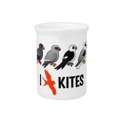 I Love Kites Pitcher