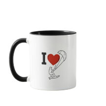 I Love Kitesurfing | Kitesurfing Lover Gift