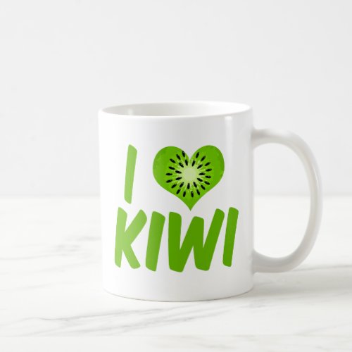 I Love Kiwi Coffee Mug