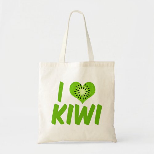 I Love Kiwi Tote Bag