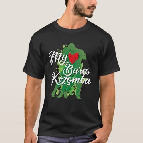 I love Kizomba Latin America Bachata dance lessons T_Shirt