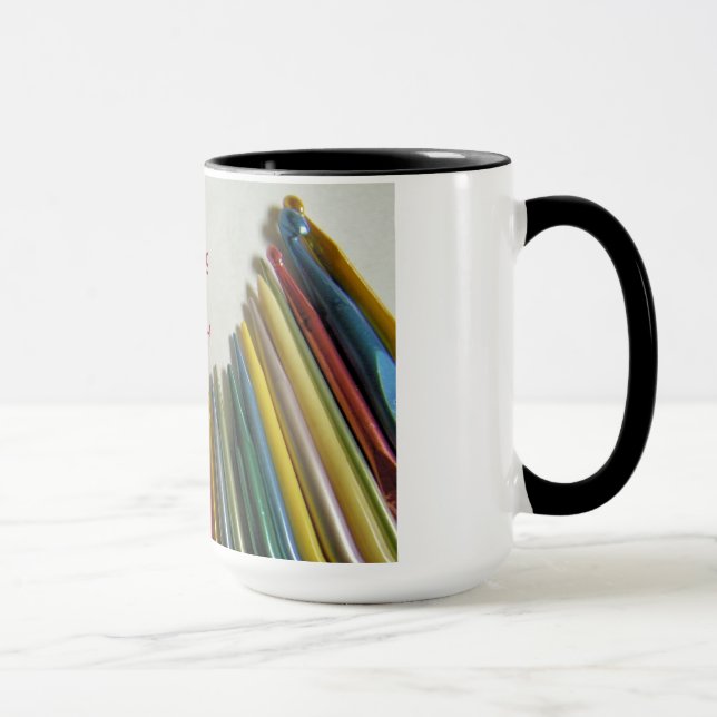 I Love Knitting & Crochet Mug (Right)