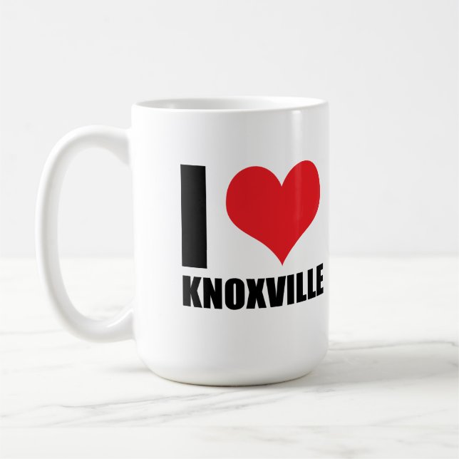 I love Knoxville Coffee Mug (Left)
