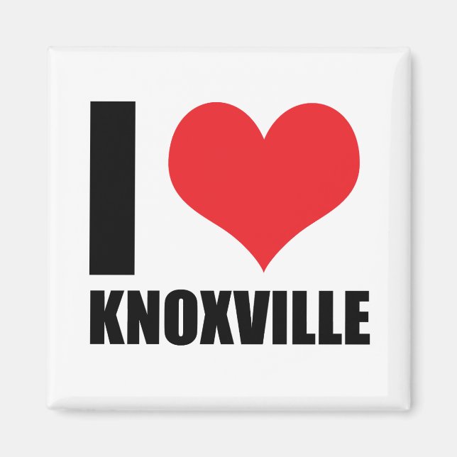 I love Knoxville Magnet (Front)