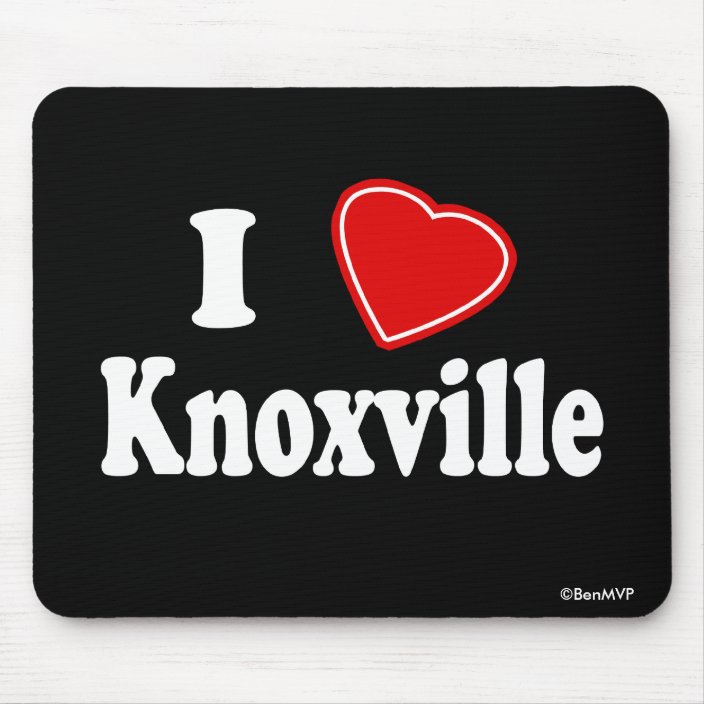 I Love Knoxville Mousepad