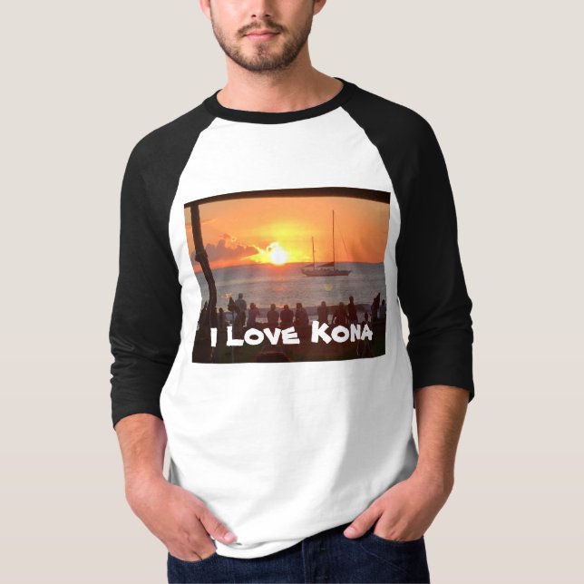 I Love Kona 2 T-Shirt (Front)