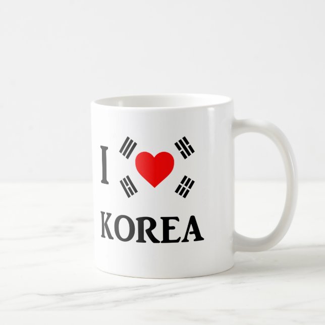 I love korea coffee mug (Right)