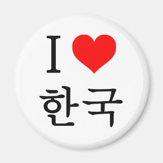 I love Korea Magnet