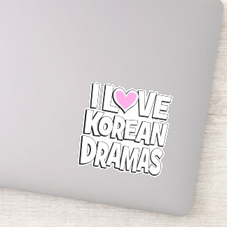 I Love Korean Dramas Sticker