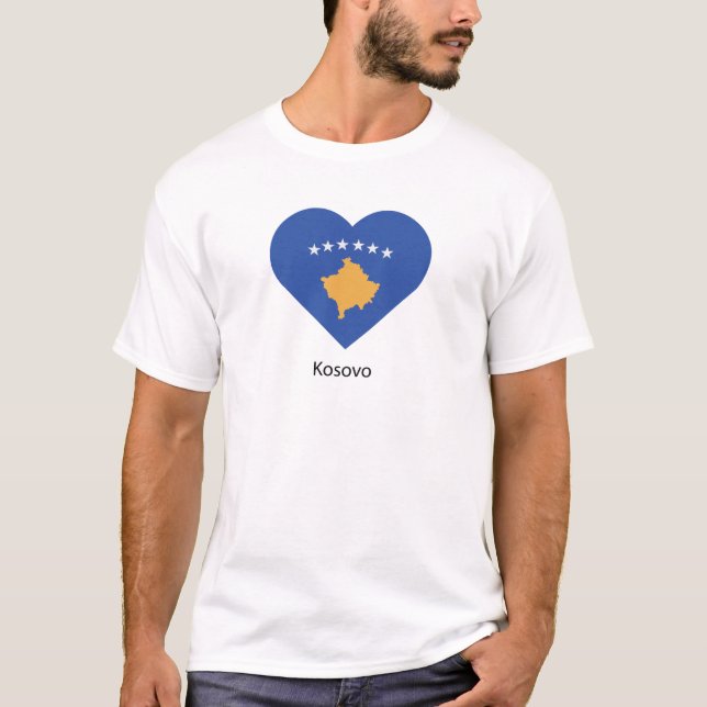 I Love Kosovo T-Shirt (Front)