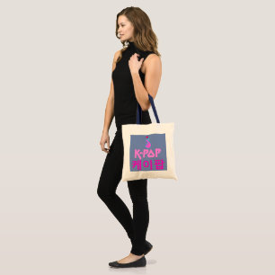 ♪♥I Love KPop Fabulous Chic Budget Tote Bag