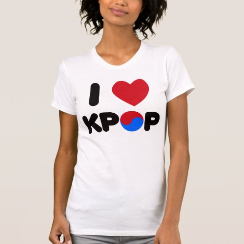 I love kpop shirt