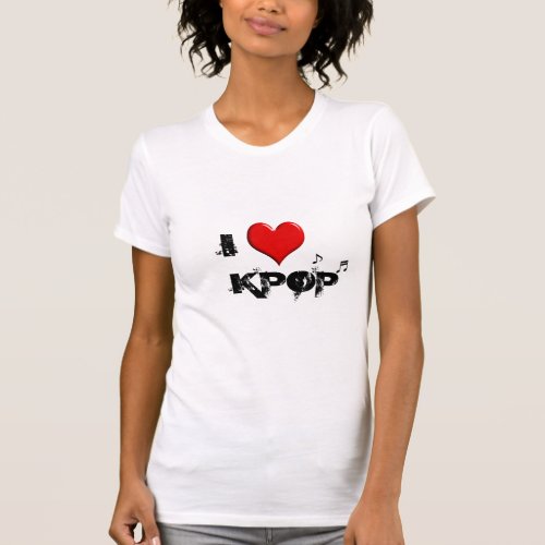 I Love Kpop T_Shirt