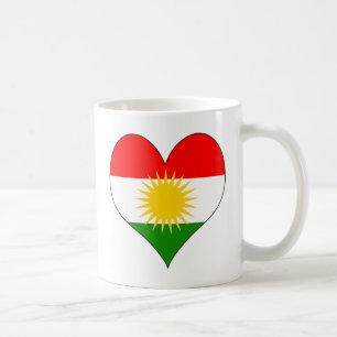 I Love Kurdistan Coffee Mug