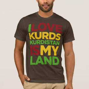 I love Kurds & Kurdistan T-Shirt