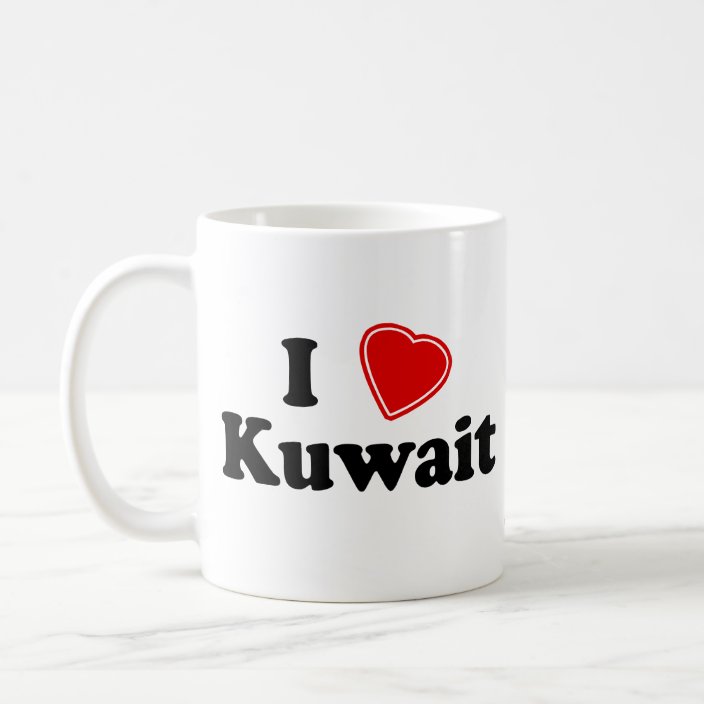 I Love Kuwait Coffee Mug