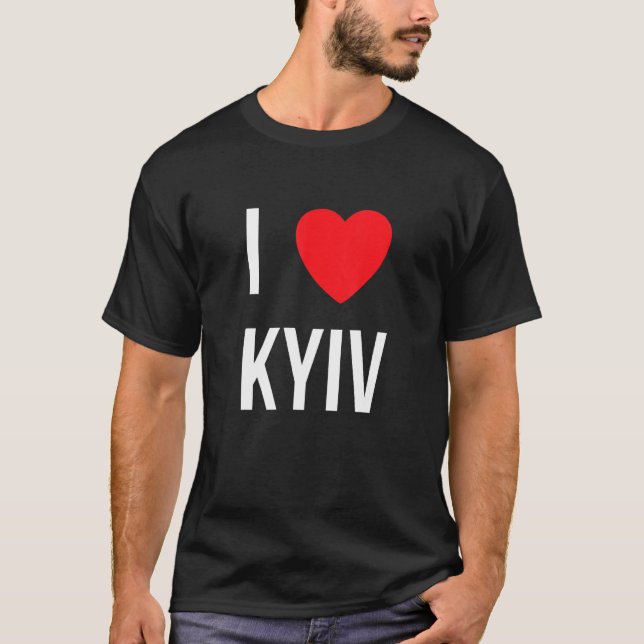 I Love Kyiv T-Shirt (Front)