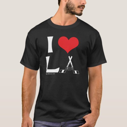I Love LA blk T_Shirt