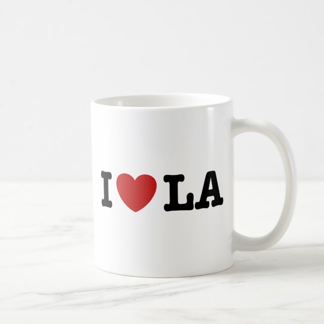 I Love LA Coffee Mug (Right)