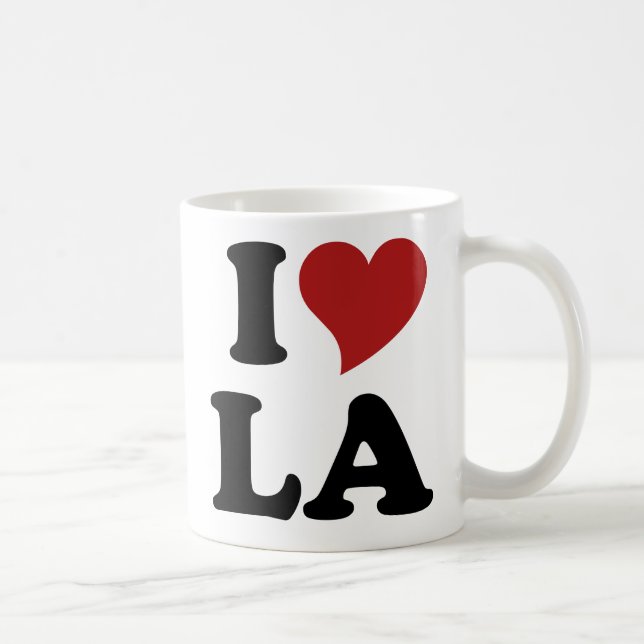 I Love LA Coffee Mug (Right)