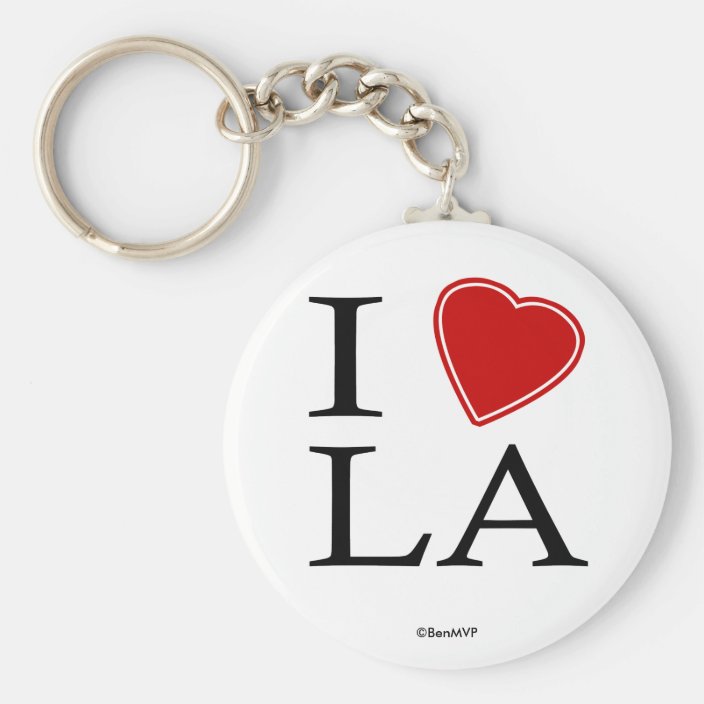 I Love LA Key Chain