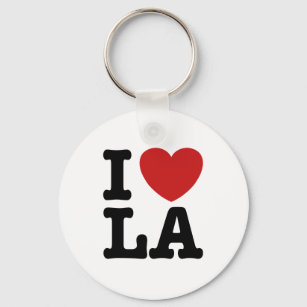 I Love LA Keychain