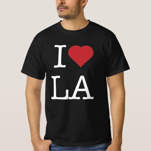 I love LA Los Angeles T_Shirt