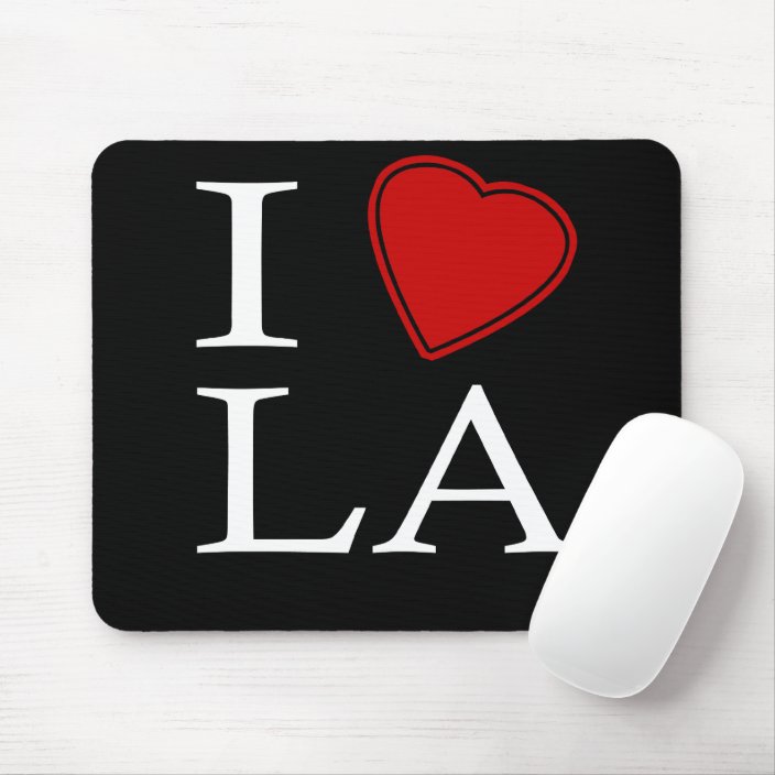 I Love LA Mousepad