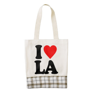I LOVE LA ZAZZLE HEART TOTE BAG