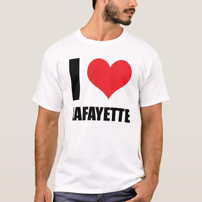 I love Lafayette T-Shirt (Front)