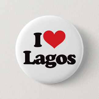 I Love Lagos Pinback Button