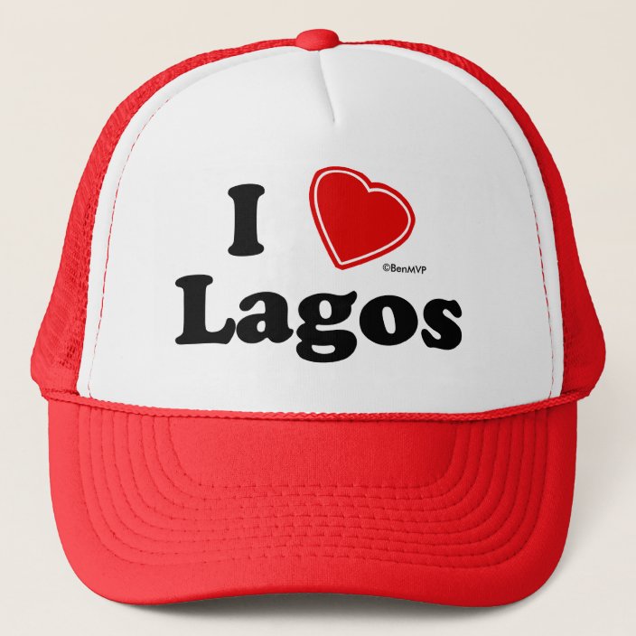 I Love Lagos Trucker Hat
