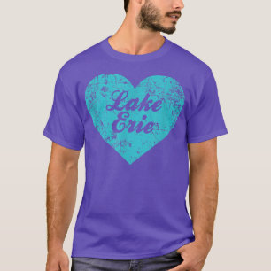 I Love Lake Erie , New York Camping Gift T-Shirt