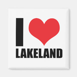 I love Lakeland Magnet