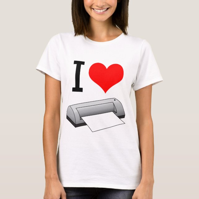 I Love Laminating T-Shirt (Front)