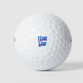 I Love Lamp Golf Balls