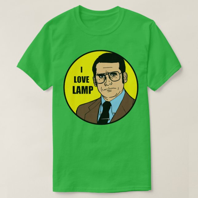 I love Lamp T-Shirt (Design Front)